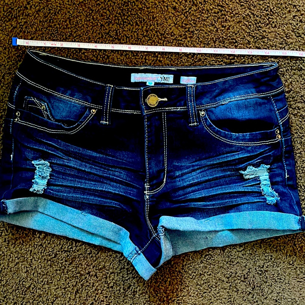 YMI Wanna Better Butt Jean Shorts